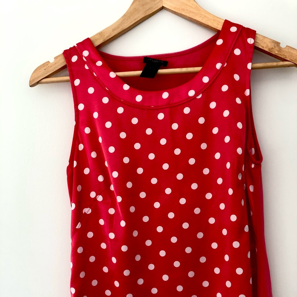 Polka dot pink top